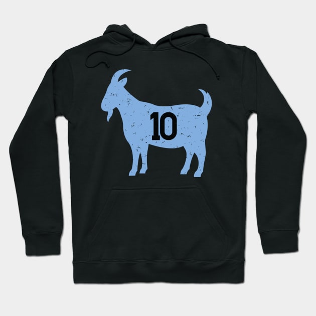 Goat Messi 10 Argentina Hoodie by Julegend